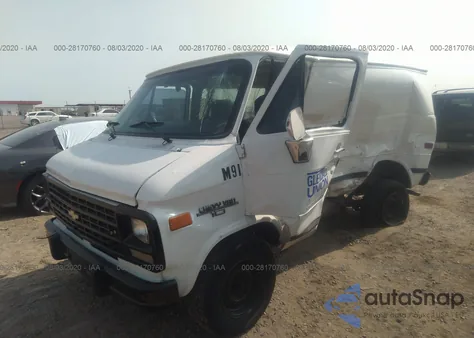 1994 Chevrolet G10 из США, поврежденный, VIN 1GCDG15Z3RF147725